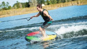 HO Sports Rad 5 In action for sale on wakeboards.co.za