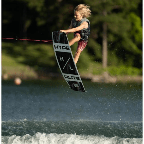 Hyperlite Cryptic Junior Wakeboard in Action