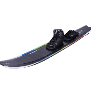 HO Sport Hovercraft Slamom Waterski Black Waterski with stance 110dc and adj rear toe for sale from wakeboards.co.za