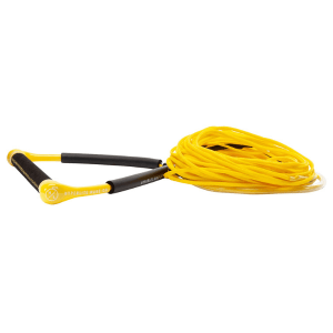 Hyperlite CG handle with FUSE LINE wakeboard rope handle combo yellow