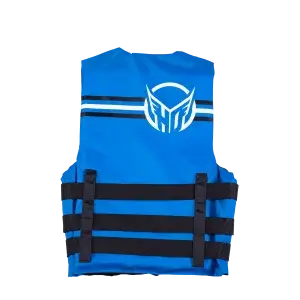 HO Sports Universal Waterski Vest Back Blue